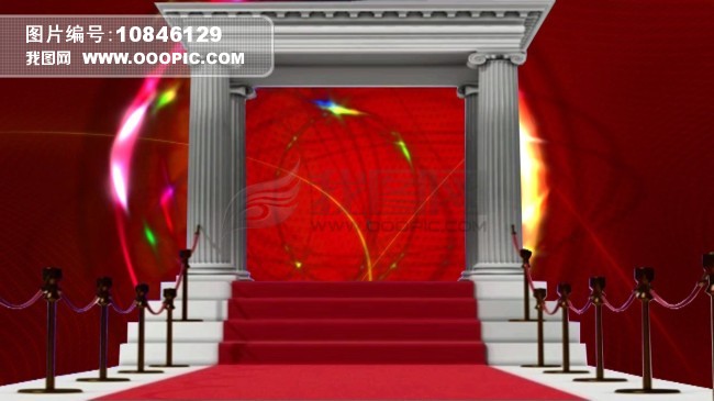 婚庆晚会礼堂视频素材图片素材(图片编号:108