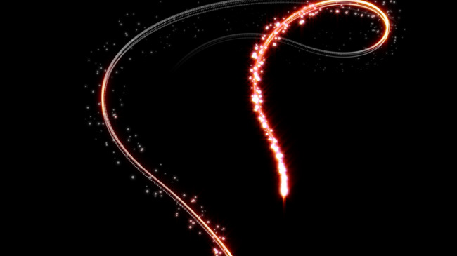 粒子光线游走效果AE工程模板下载(图片编号:1