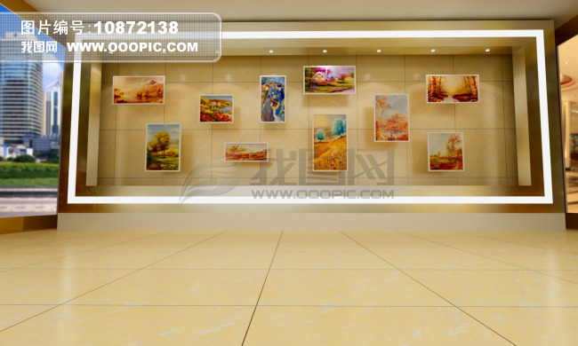 公司照片墙形象墙设计模板