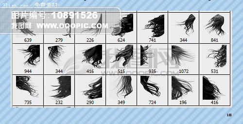<em>PS头发笔刷</em>模板下载(图片编号:10891526)__其