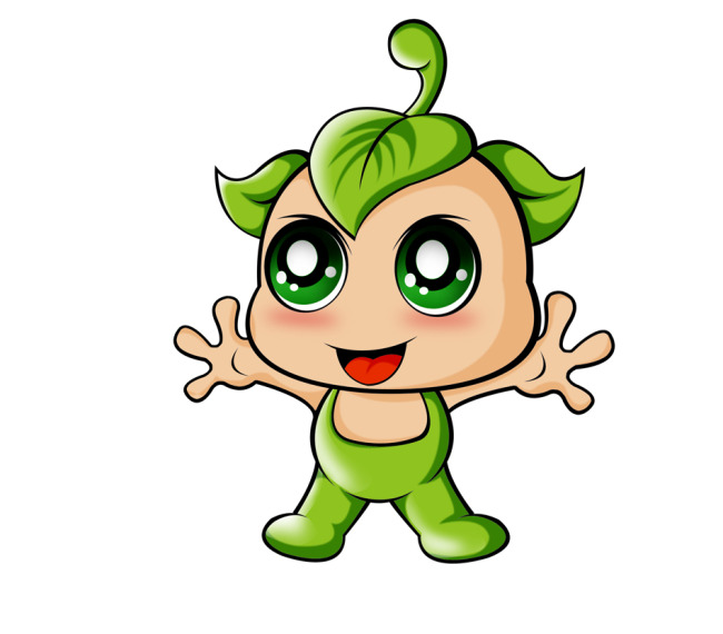 绿娃娃卡通形象psd分层源文件下载模板下载(图片编号:10897967)_卡通形象_插画|元素|卡通_我图网weili.ooopic.com