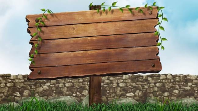 木牌树叶蝴蝶高清晚会舞台LED大屏幕背景视频