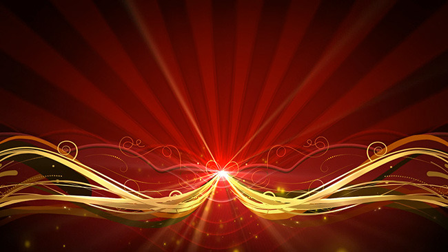 金色花纹光芒<em>地带高清</em>视频背景模板下载(图片