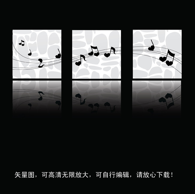 动人旋律模板下载(图片编号:10998703)_无框画