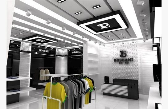 服装店照明设计图片展示