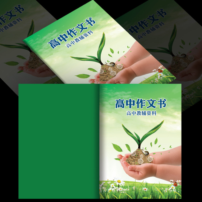高中教辅资料书籍封面模板下载(图片编号:111