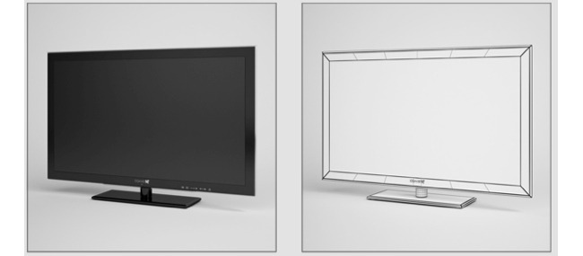 3D电视机C4D模型下载模板下载(图片编号:11