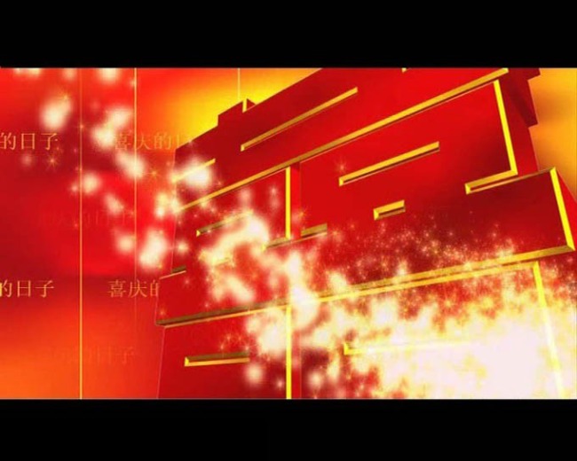 婚礼开场LED屏幕视频片头模板下载模板下载(