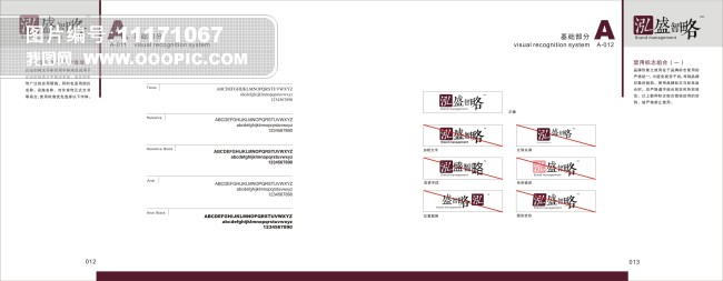 品牌管理咨询公司VI系统设计方案模板下载(图
