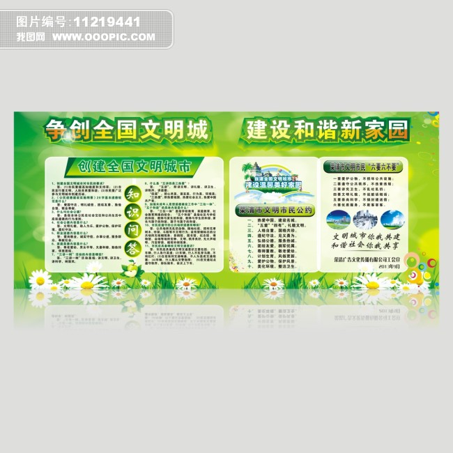 创建文明城市的小报