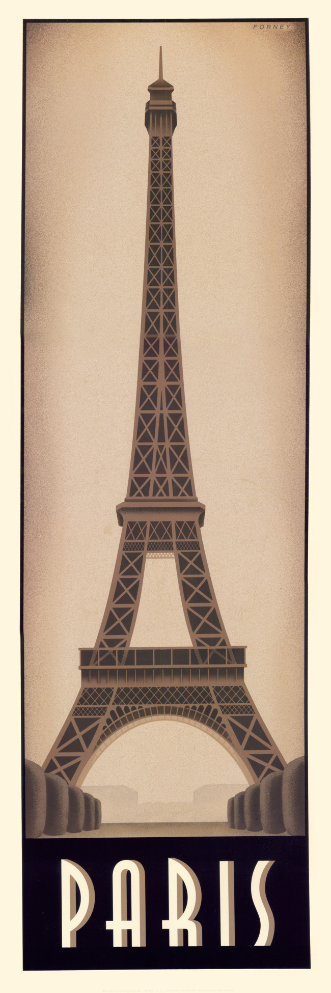 建筑装饰画巴黎埃菲尔铁塔模板下载(图片编号
