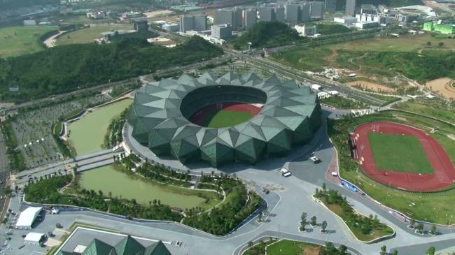 航拍深圳大运中心模板下载(图片编号:1124395