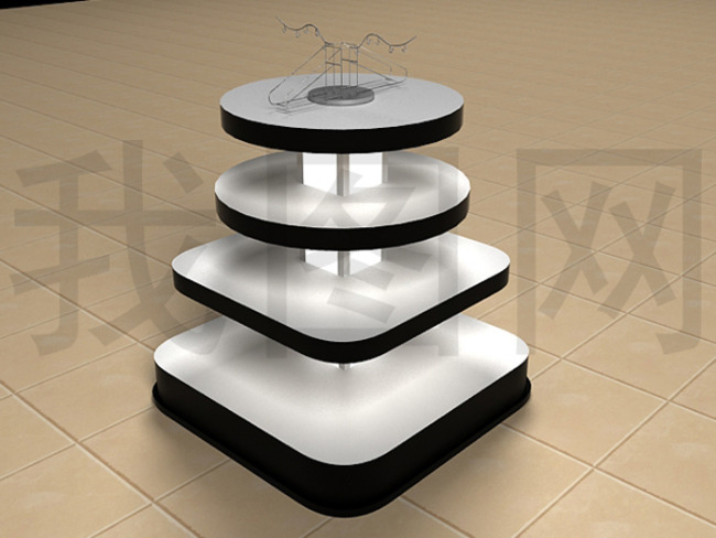 3D错落展示台模型设计模板下载(图片编号:112