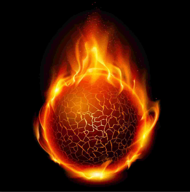 燃烧的火球模板下载(图片编号:11365463)__背