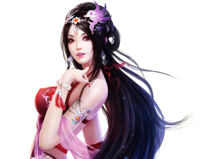 <em>游戏美女</em>模板下载(图片编号:11368446)__psd