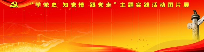 学党史知党情跟党走主题实践活动图片展设计