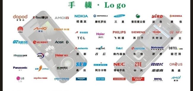 手机logo 手机品牌 logo图片