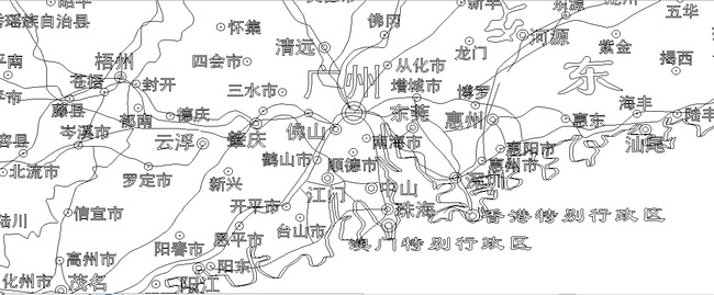 中国地图全国地图各省地图矢量图模板下载(图