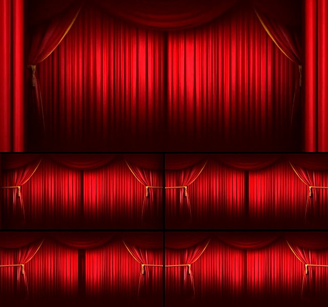 晚会演出开场幕布视频模板下载(图片编号:114