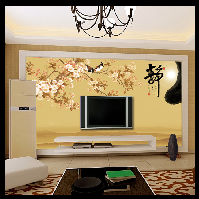 中国风电视背景墙设计模板下载(图片编号:115
