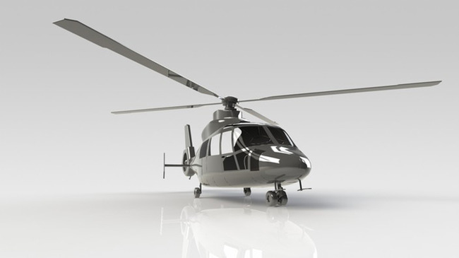 3d直升机模型模板下载
