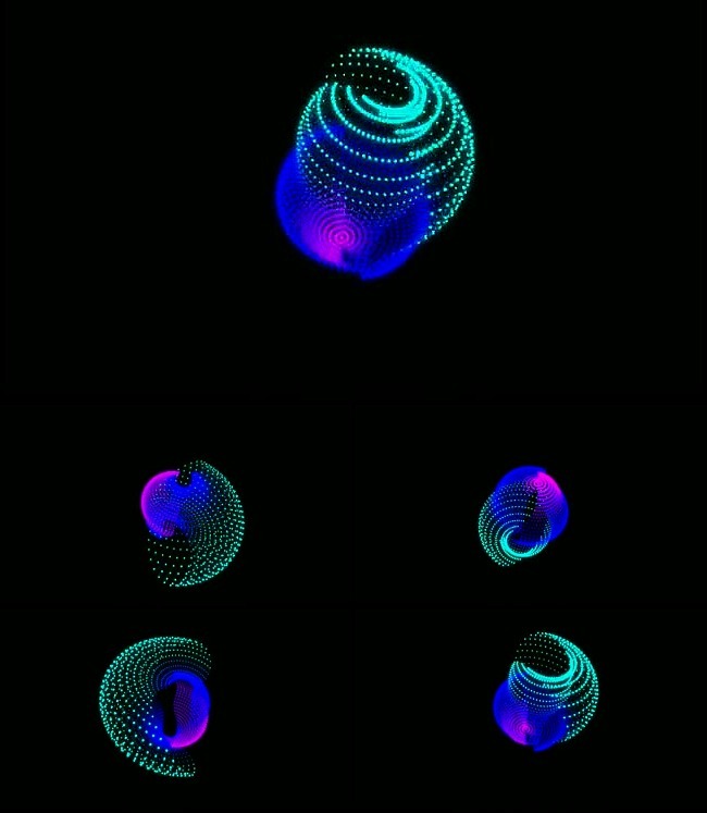 光效粒子球体变化动态特效背景视频素材模板下