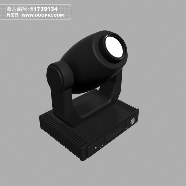 电脑灯模型模板下载(图片编号:11739134)_单体