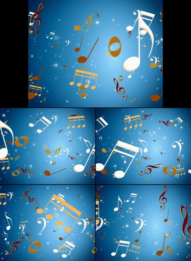 超酷音乐背景动态视频素材模板下载(图片编号