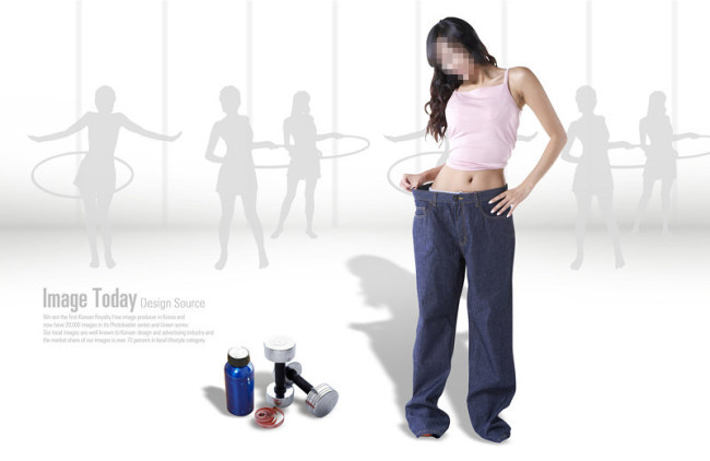 减肥成功的美女模板下载(图片编号:11783319