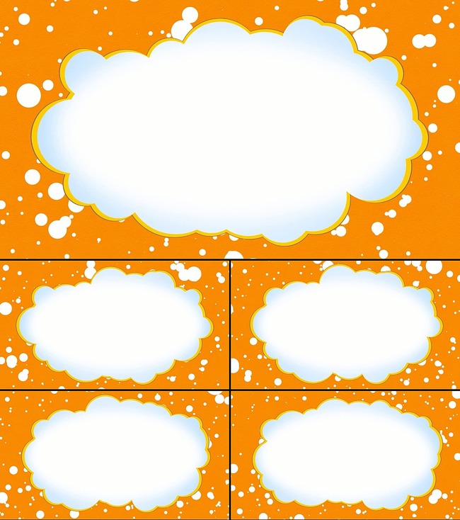 蓝天白云卡通漫画儿歌视频素材vj背景模板下载