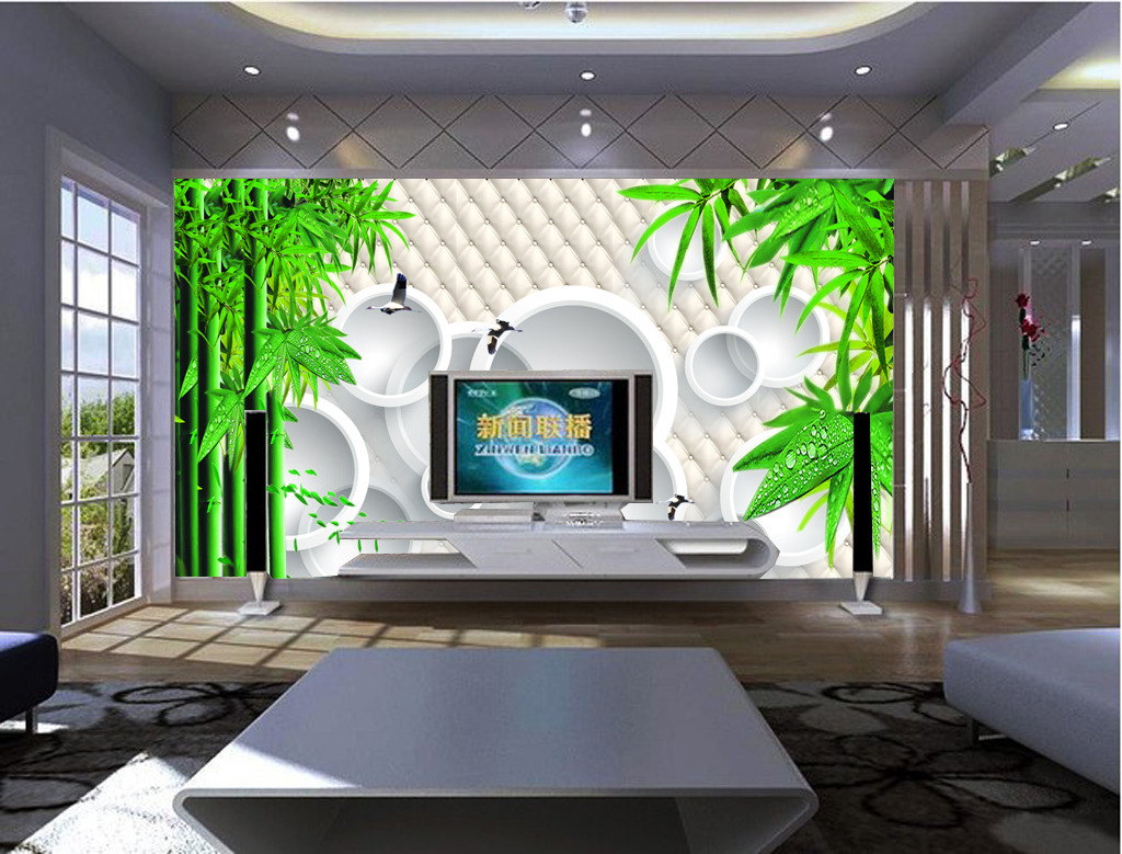 3d竹林电视背景墙模板下载(图片编号:11881602)_3D背景墙_室内装饰|无框画|背景墙_我图网weili.ooopic.com