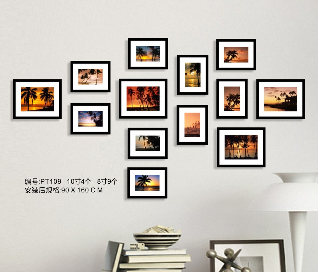 海边<em>风景照片墙</em>模板下载(图片编号:11953926