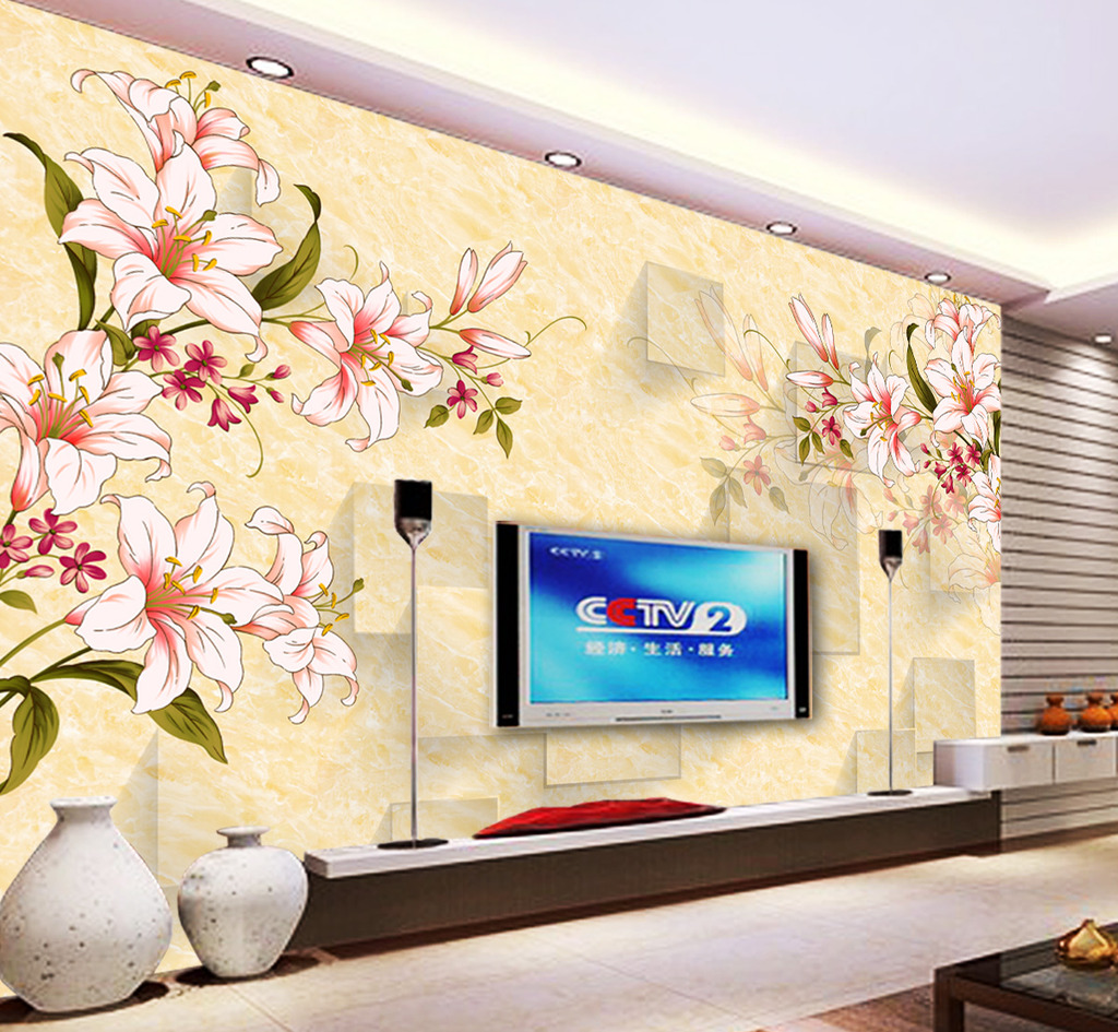 百合3D方框电视背景墙装饰画模板下载(图片编号:11971974)_3D背景墙_装饰画|无框画|背景墙_我图网weili.ooopic.com