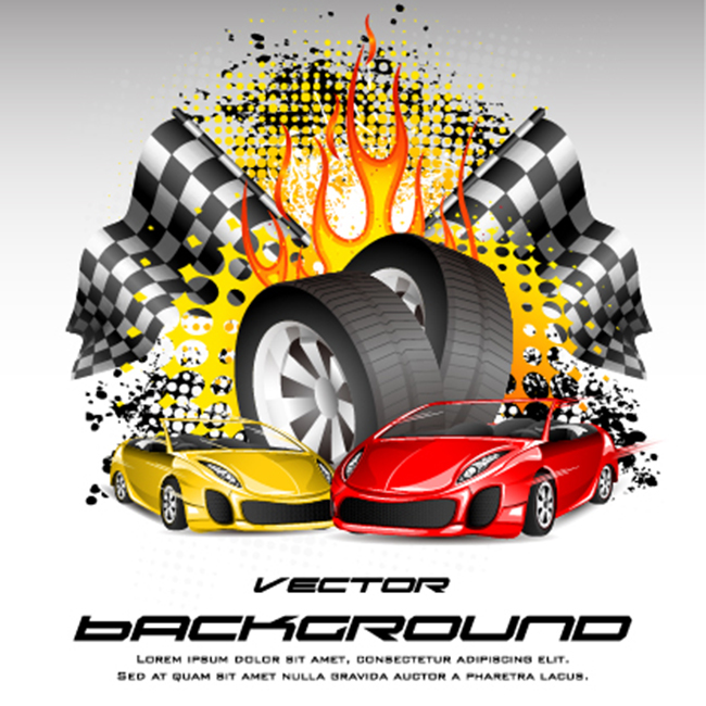 赛车模板下载(图片编号:11975603)__广告设计