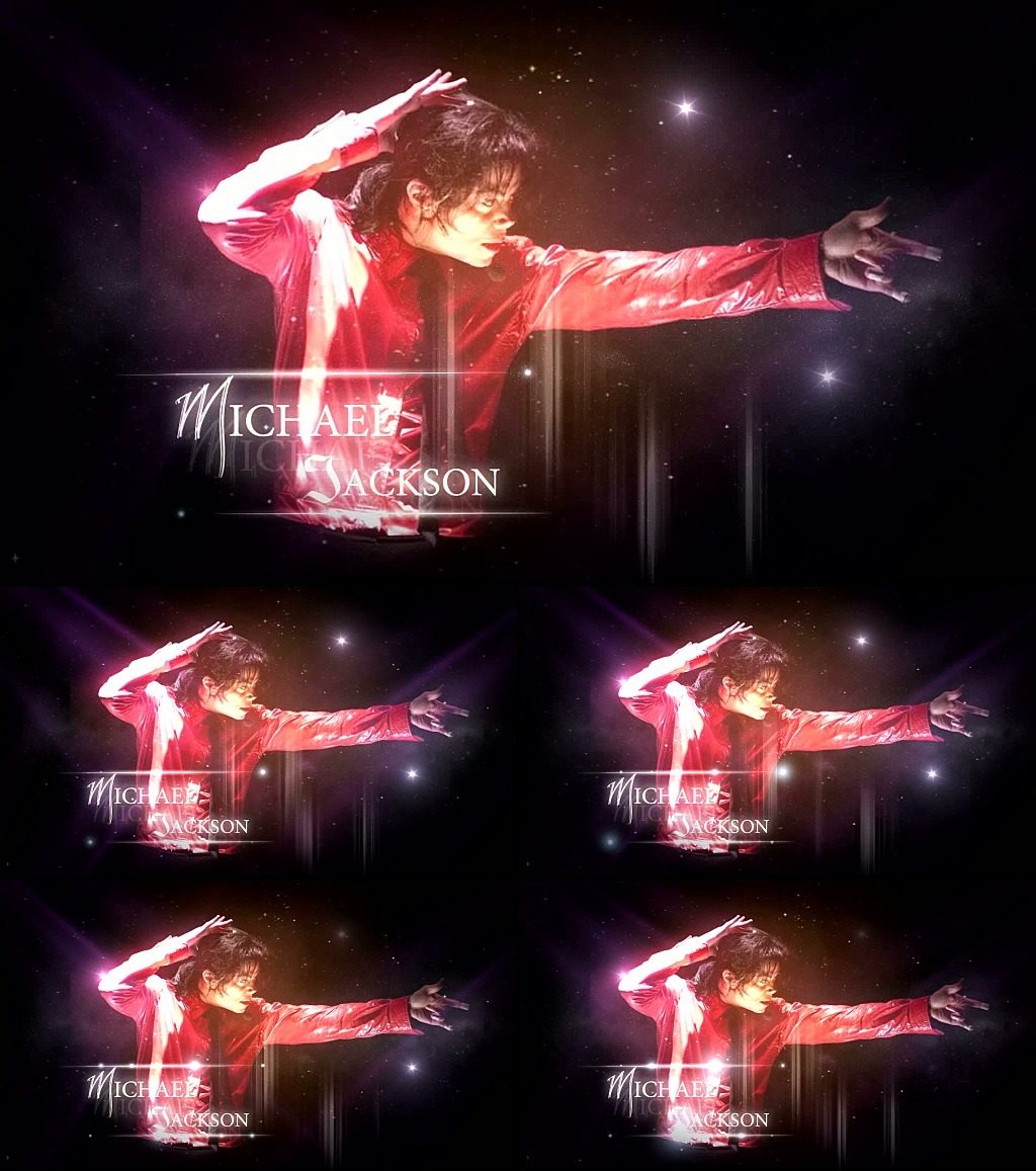 怀念MJ迈克尔杰克逊动态背景模板下载(图片编