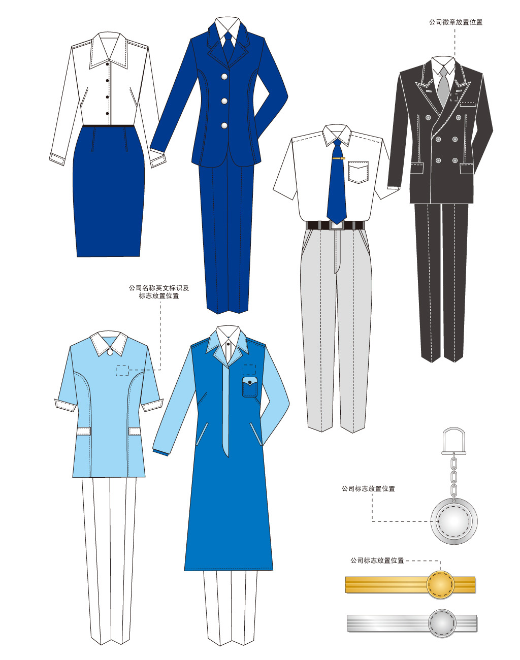 公关服装设计AI格式模板下载(图片编号:12001644)_常规版型设计_服装版型设计_我图网weili.ooopic.com