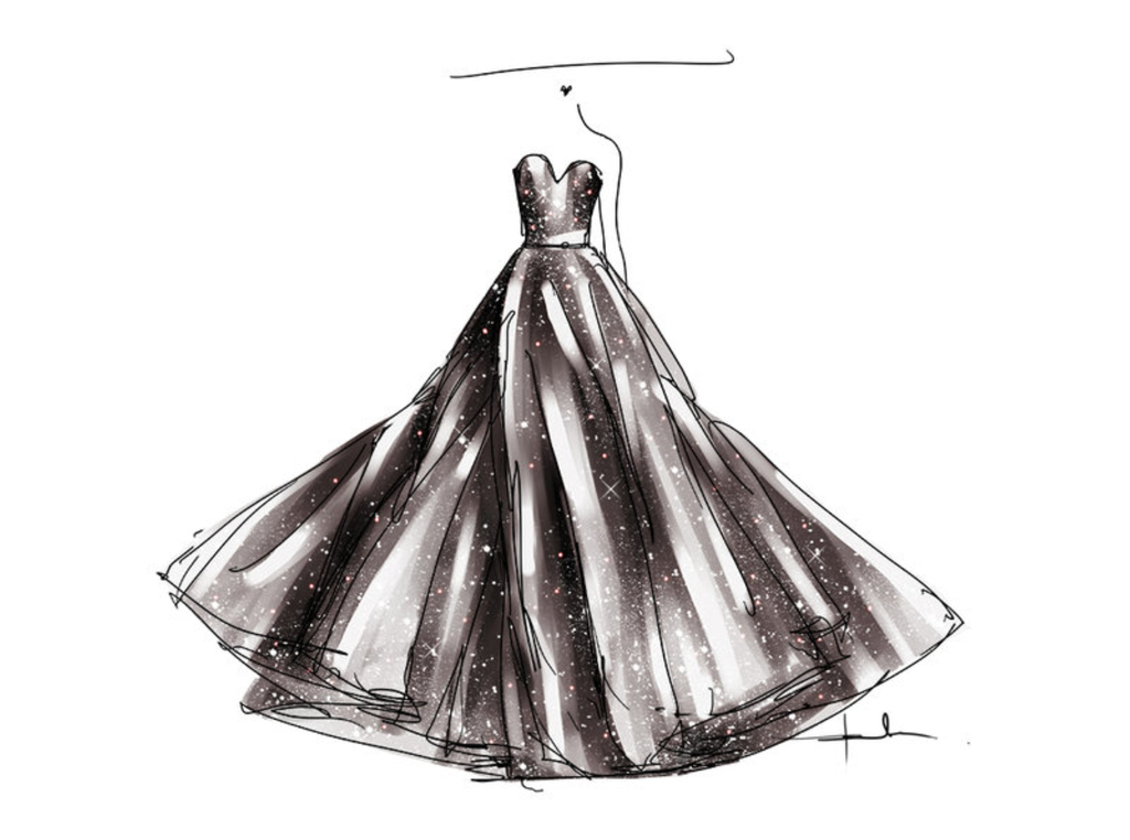 婚纱设计手稿模板下载(图片编号:12011506)_裙子设计_服装手稿_我图网weili.ooopic.com