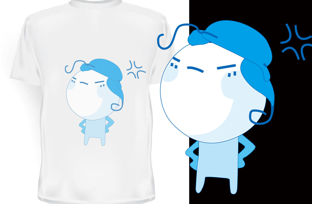 服装创意设计卡通人物印花设计