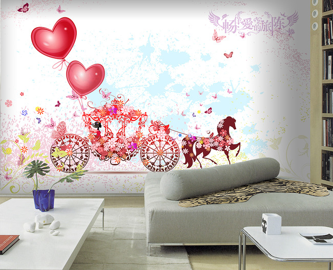 婚庆婚纱影楼婚礼策划公司背景墙形象墙模板下