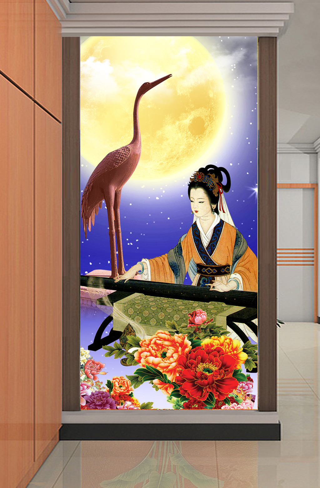 【本作品下载内容为:"花好月圆工笔牡丹画古代美女仕女图玄关"模板,其他内容仅为参考,如需印刷成实物请先认真校稿,避免造成不必要的经济损失。】 【声明】未经权利人许可,任何人不得随意使用本网站的原创作品(含预览图),否则将按照我国著作权法的相关规定被要求承担最高达50万元人民币的赔偿责任。