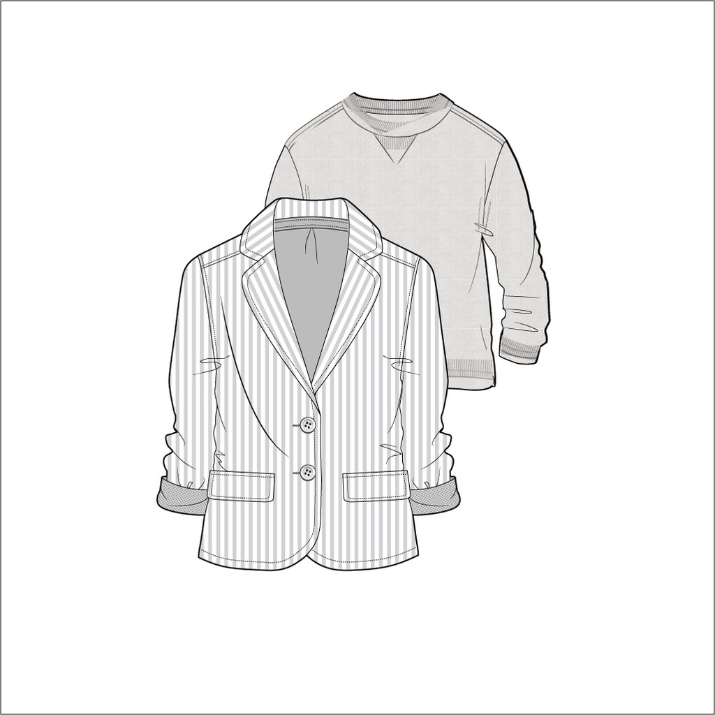 时尚男装手绘设计模板下载(图片编号:1207590