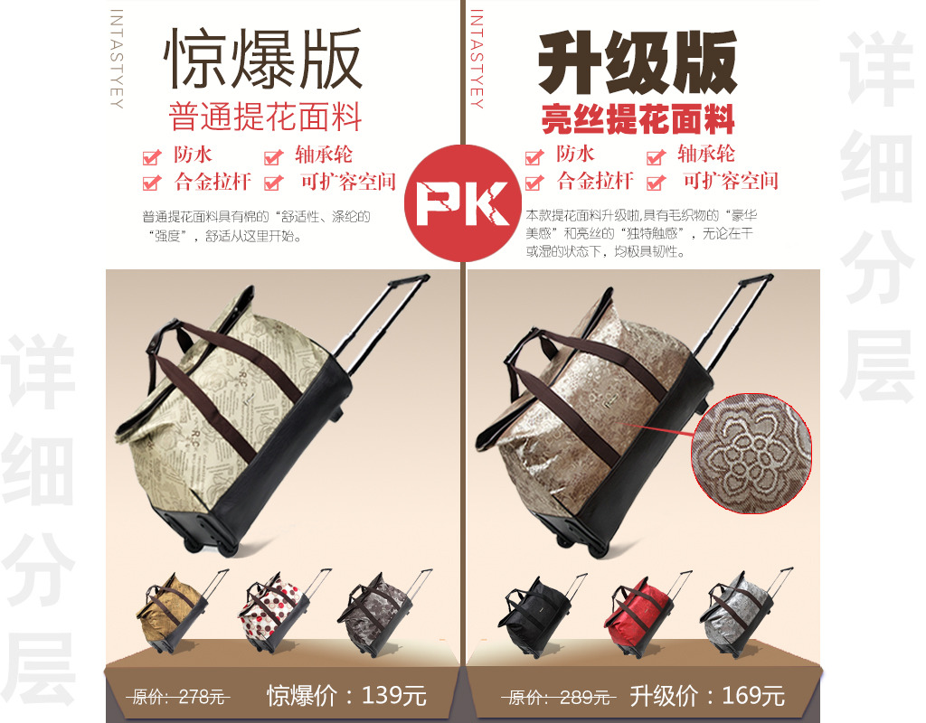 淘宝首页详情页宝贝产品对比模板下载(图片编