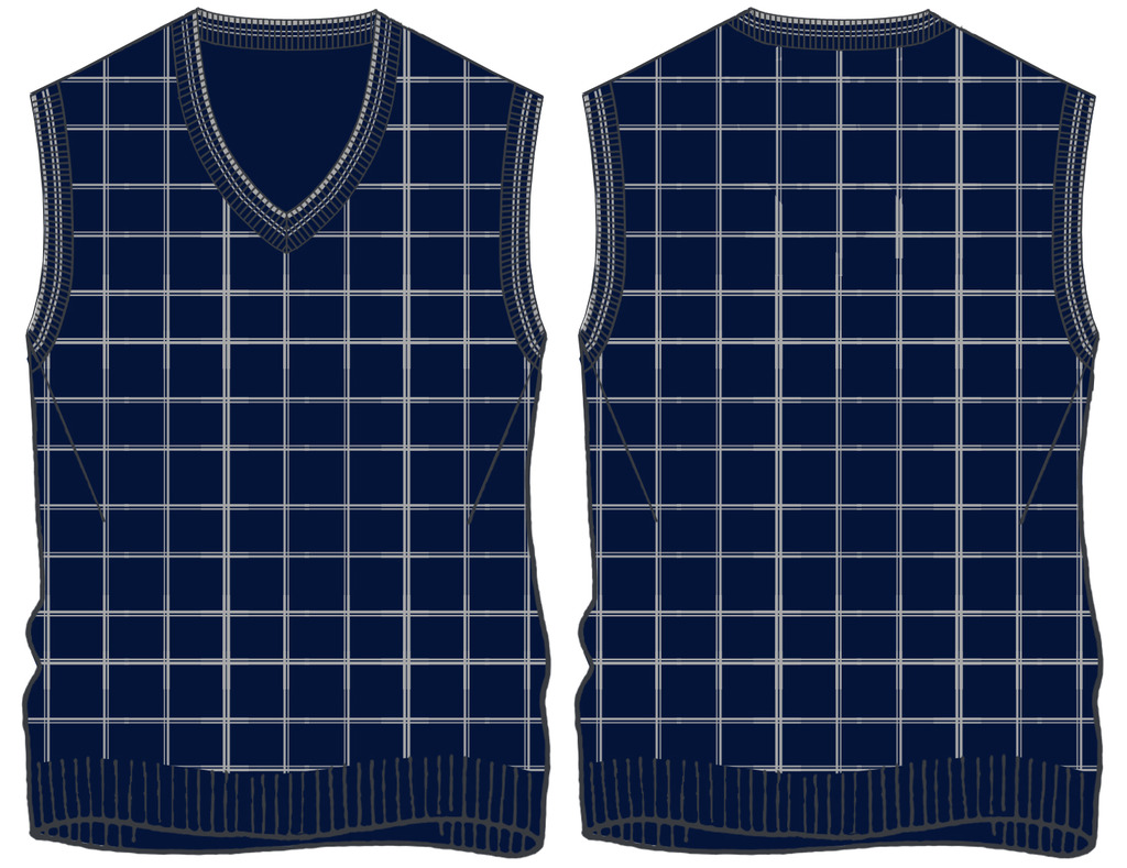 欧式简洁<em>男士马夹款式</em>设计分离图层模板下载(