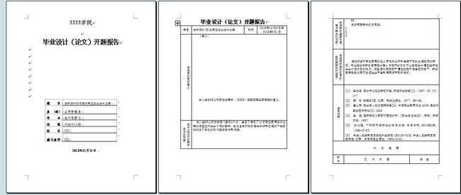 会计电算化毕业设计模板下载(图片编号:12106