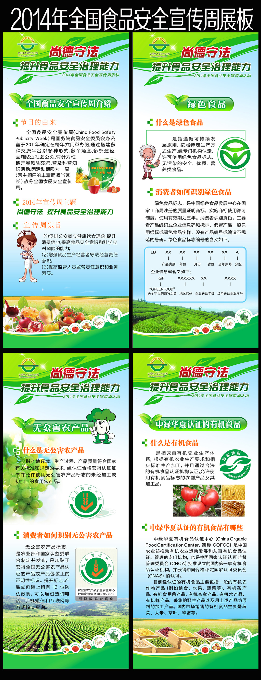 2014年全国食品安全宣传周活动展板模板下载(图片编号:12115759)_其他展板设计_展板设计_我图网weili.ooopic.com