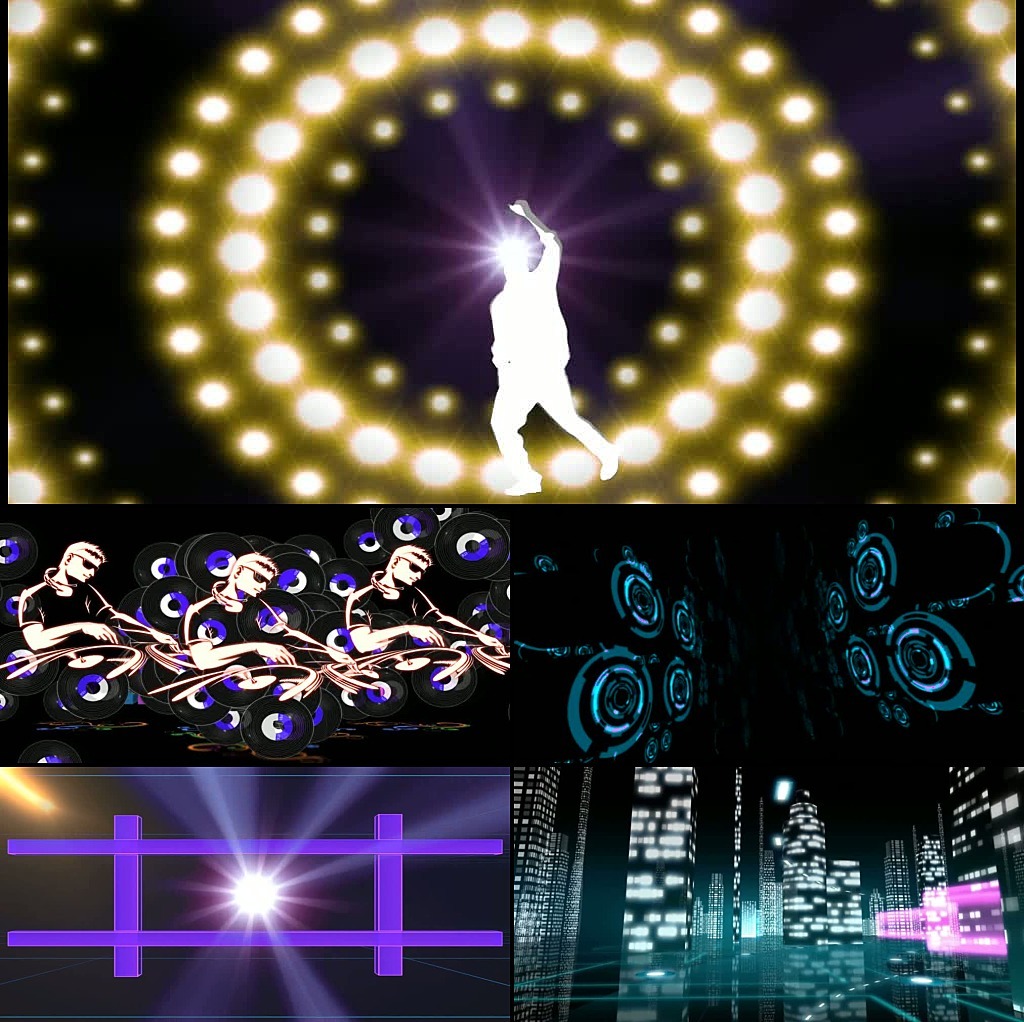 【嗨爆全场】演唱会开场led大屏视频模板下载