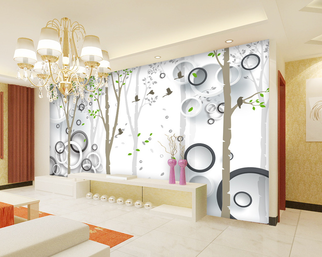 树林小鸟3D圆圈电视背景墙模板下载(图片编号:12133164)_3D电视背景墙_电视背景墙_我图网weili.ooopic.com