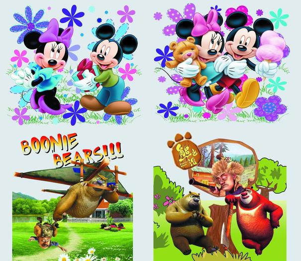 米奇 米妮 熊出没图片模板下载(图片编号:1216