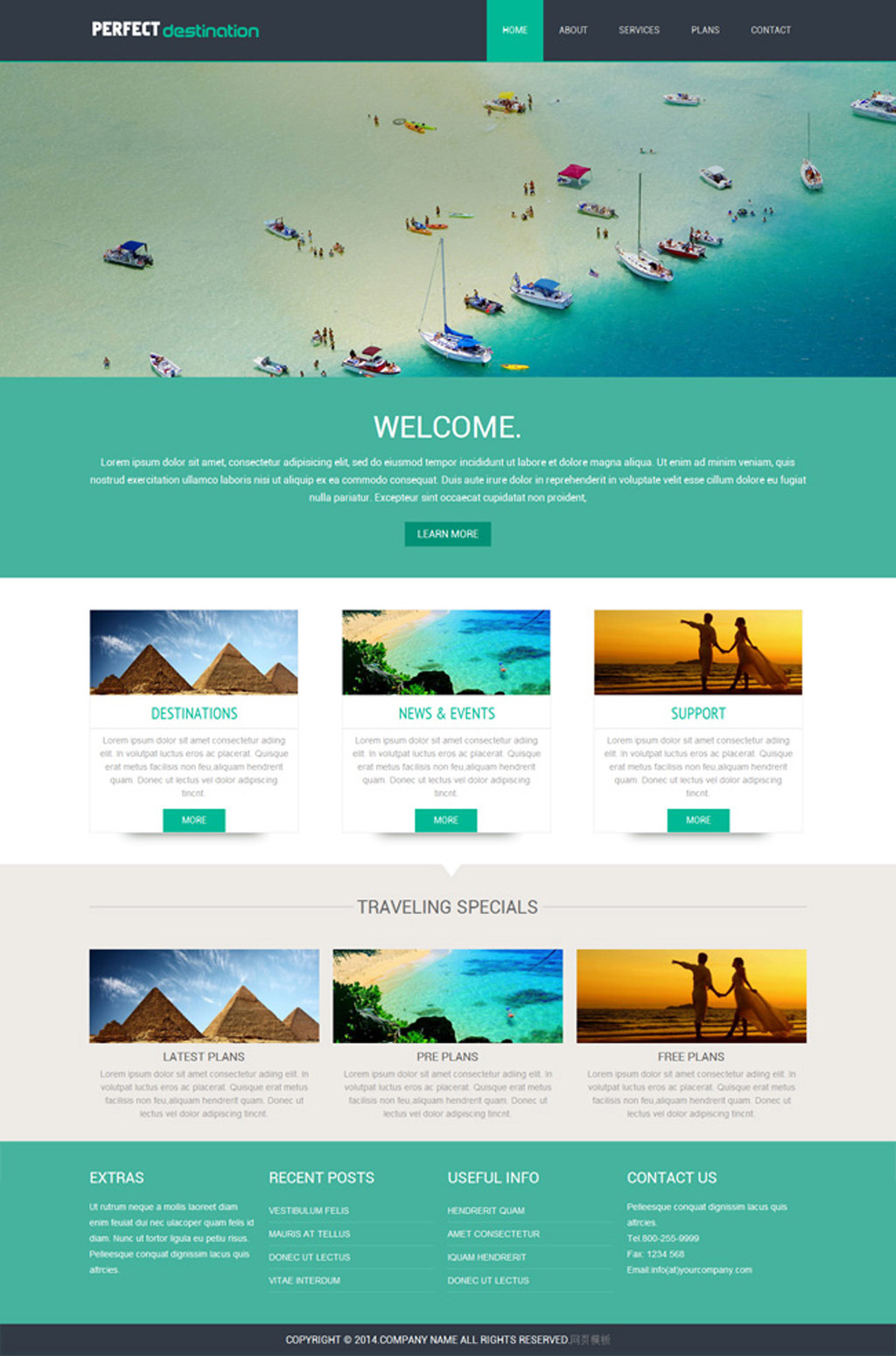 网站模版网页模版整站源码-创意网站模板下载