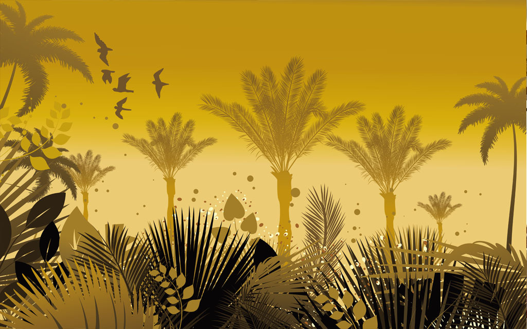 异国风情电视背景墙模板下载(图片编号:12170